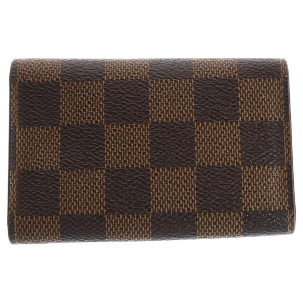LOUIS VUITTON(ルイヴィトン) ダミエ ミュルティクレ6 6連 キーケース 財布 キーリング ブラウン N62630 RFID