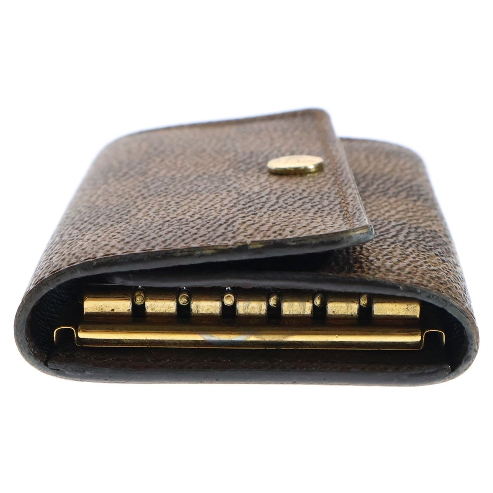 LOUIS VUITTON(ルイヴィトン) ダミエ ミュルティクレ6 6連 キーケース 財布 キーリング ブラウン N62630 RFID
