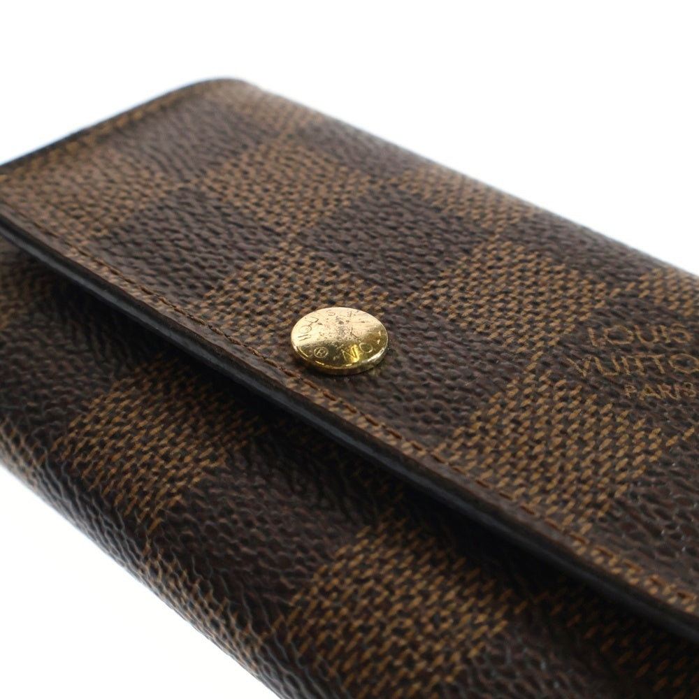 LOUIS VUITTON(ルイヴィトン) ダミエ ミュルティクレ6 6連 キーケース 財布 キーリング ブラウン N62630 RFID