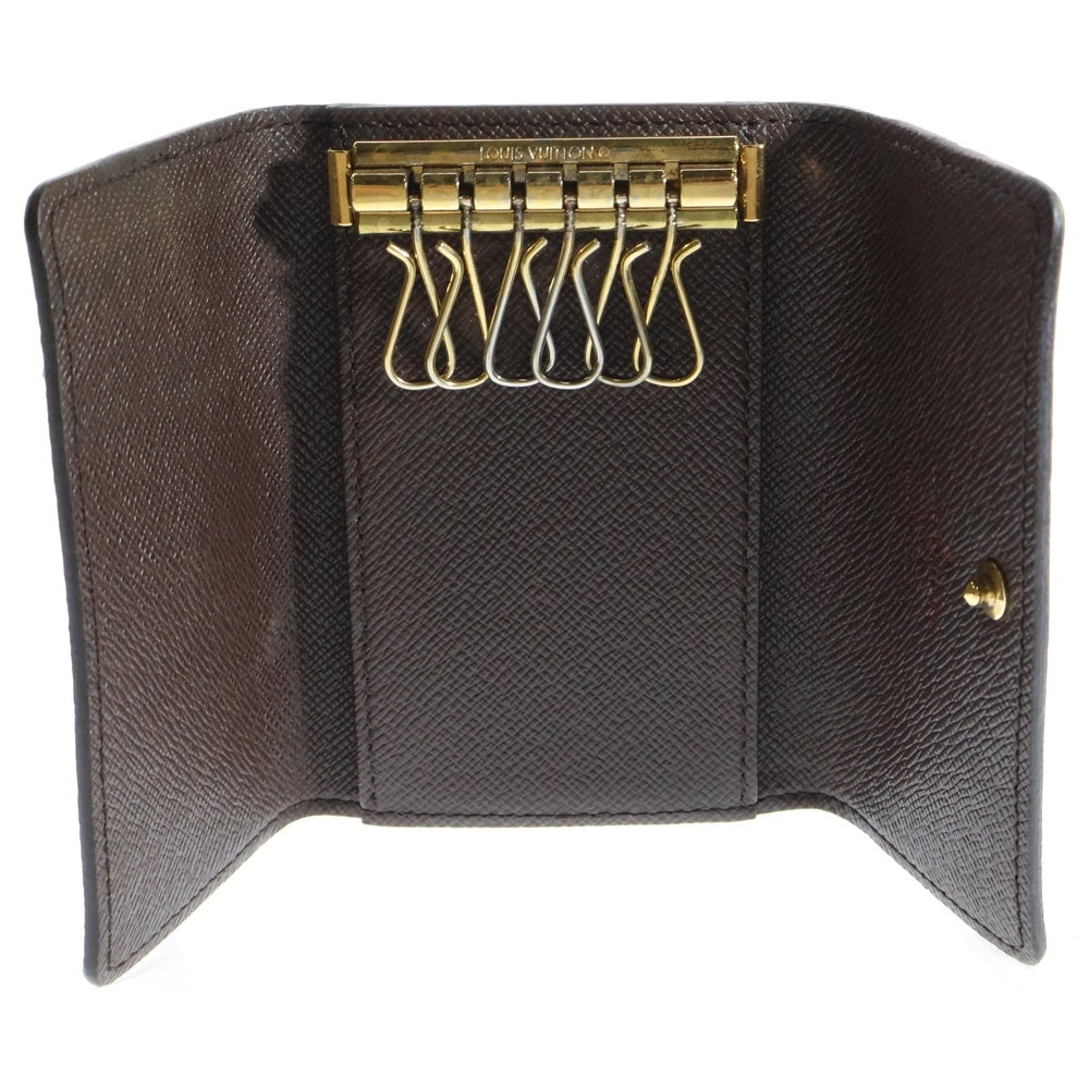 LOUIS VUITTON(ルイヴィトン) ダミエ ミュルティクレ6 6連 キーケース 財布 キーリング ブラウン N62630 RFID