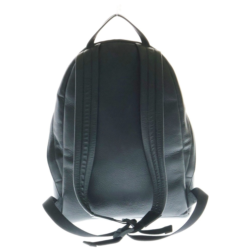 BALENCIAGA(バレンシアガ) EVERYDAY BACKPACK エブリデイ バックパック レザー フロントロゴデザイン リュックサック ブラック 552374