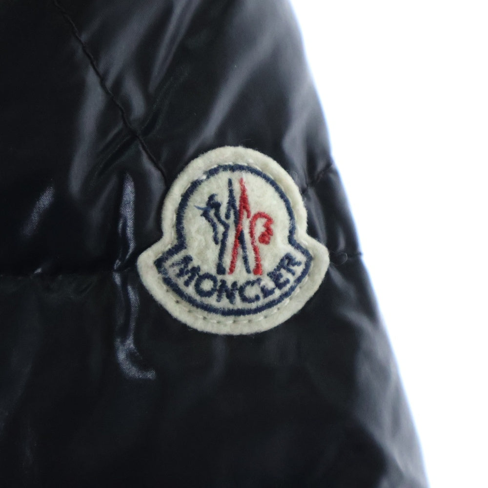 MONCLER(モンクレール) MEINA メイナ ナイロンフーデッド ダウンジャケット ベルテッドコート レディース ブラック 49303