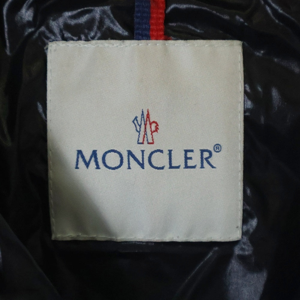 MONCLER(モンクレール) MEINA メイナ ナイロンフーデッド ダウンジャケット ベルテッドコート レディース ブラック 49303