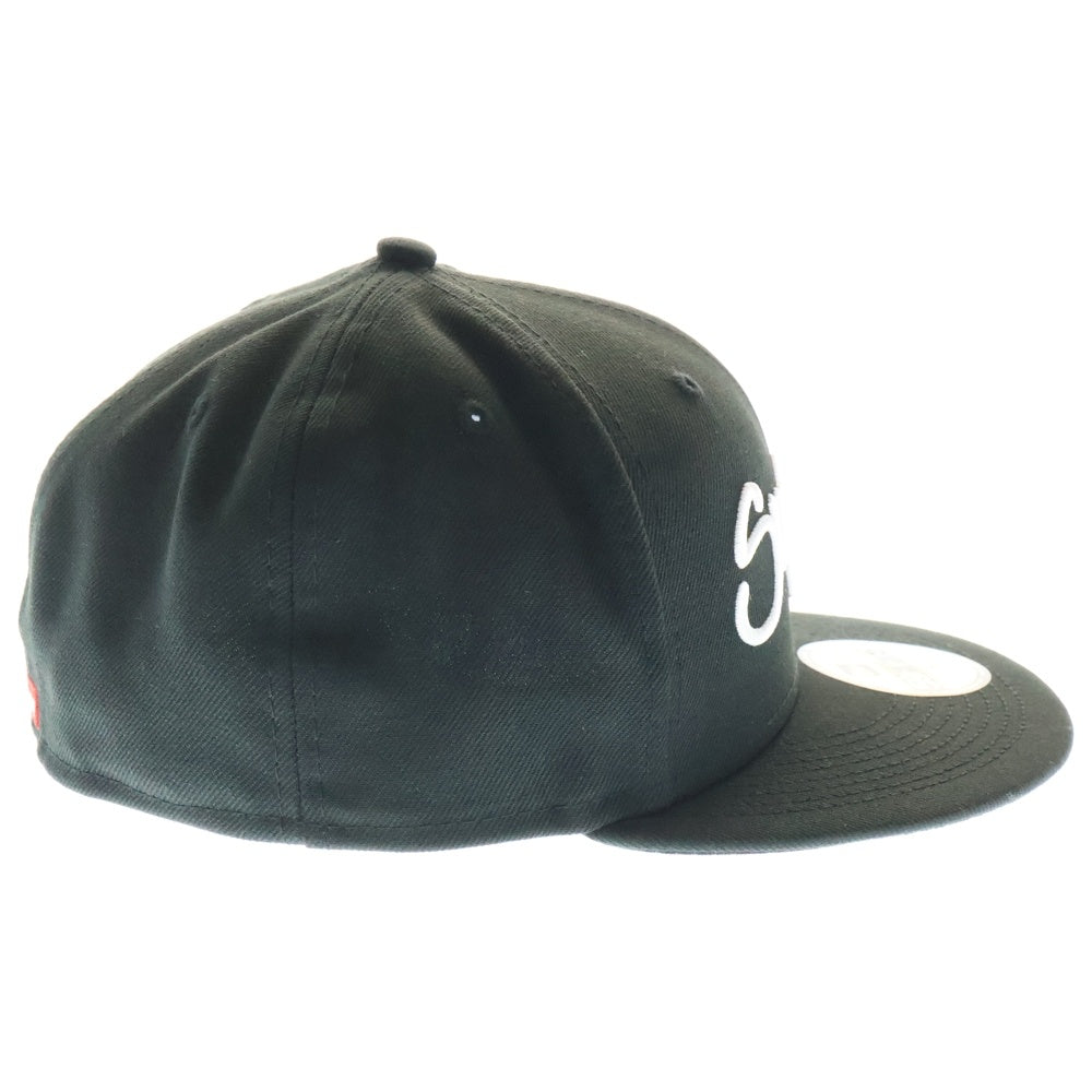 SUPREME(シュプリーム) 22SS ×NEWERA Handstyle Cap ニューエラ ハンドスタイル ロゴ キャップ 帽子 ブラック