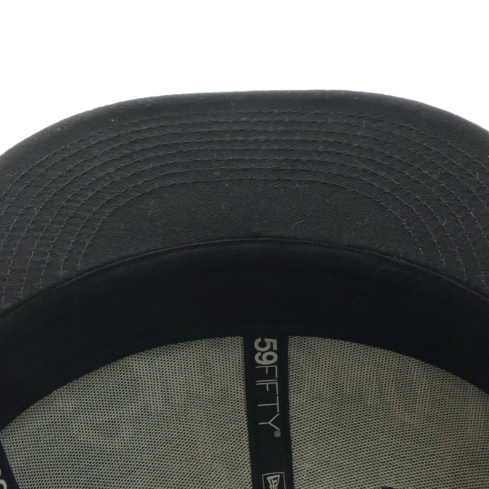 SUPREME(シュプリーム) 22SS ×NEWERA Handstyle Cap ニューエラ ハンドスタイル ロゴ キャップ 帽子 ブラック