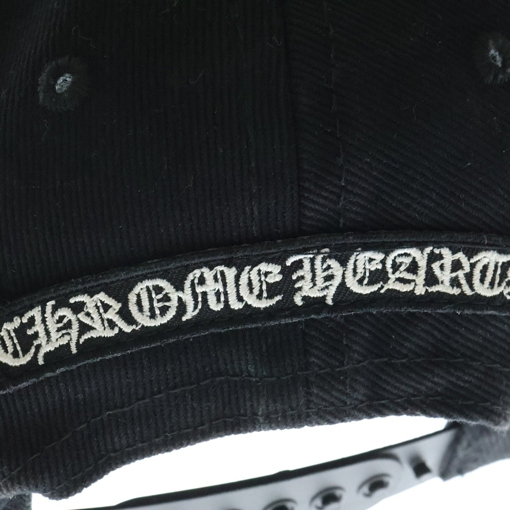 CHROME HEARTS(クロムハーツ) TRUCKER CAP RS3刺繍 クロスボール トラッカーキャップ 帽子 ブラック