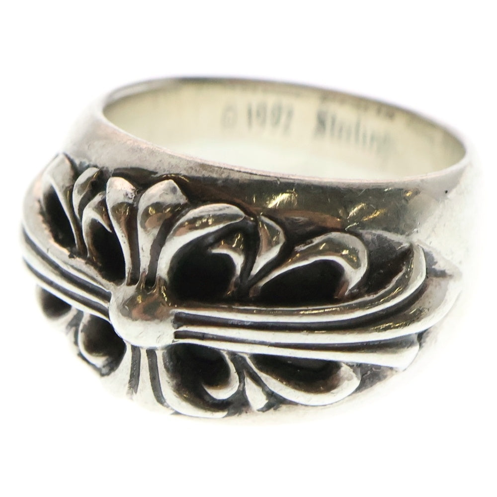 CHROME HEARTS(クロムハーツ) FLRL CRS フローラルクロス リング シルバー BCA346