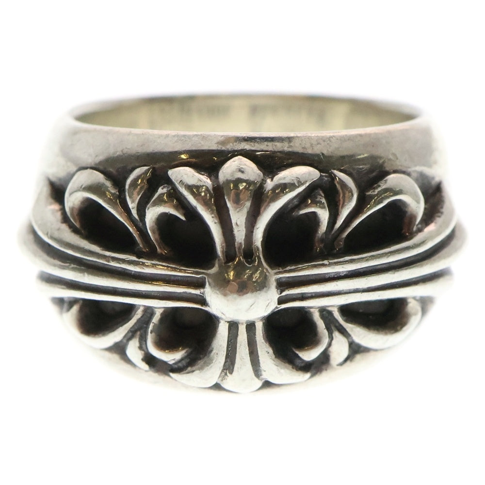 CHROME HEARTS(クロムハーツ) FLRL CRS フローラルクロス リング シルバー BCA346