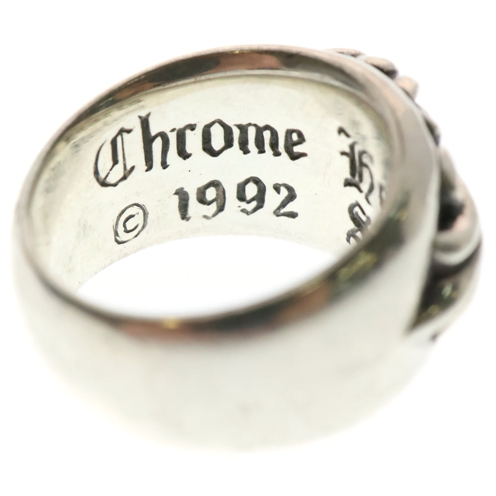 CHROME HEARTS(クロムハーツ) FLRL CRS フローラルクロス リング シルバー BCA346