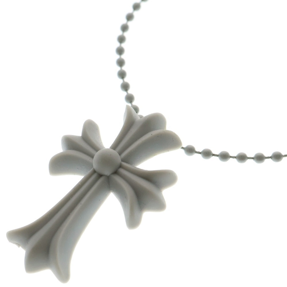 CHROME HEARTS(クロムハーツ) RUBBER CH CRS SML スモールCHクロス ラバーネックレス シリコン グレー BCA306