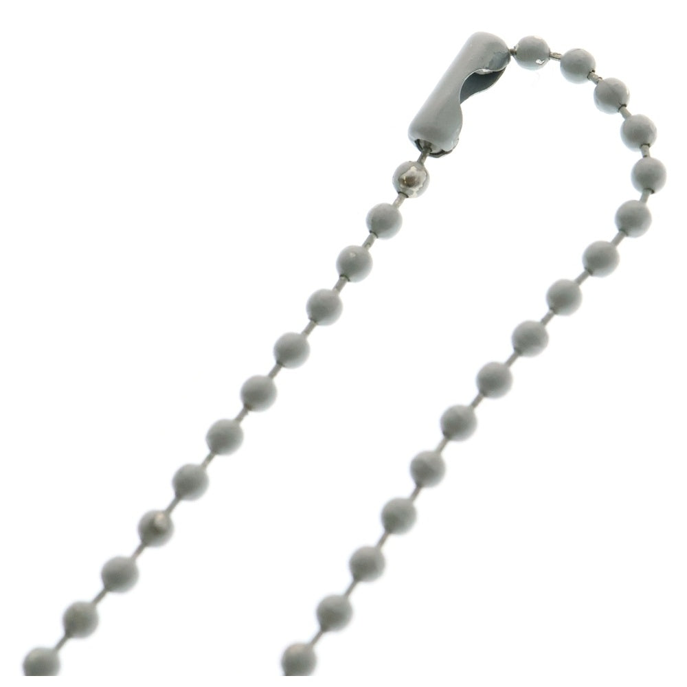 CHROME HEARTS(クロムハーツ) RUBBER CH CRS SML スモールCHクロス ラバーネックレス シリコン グレー BCA306