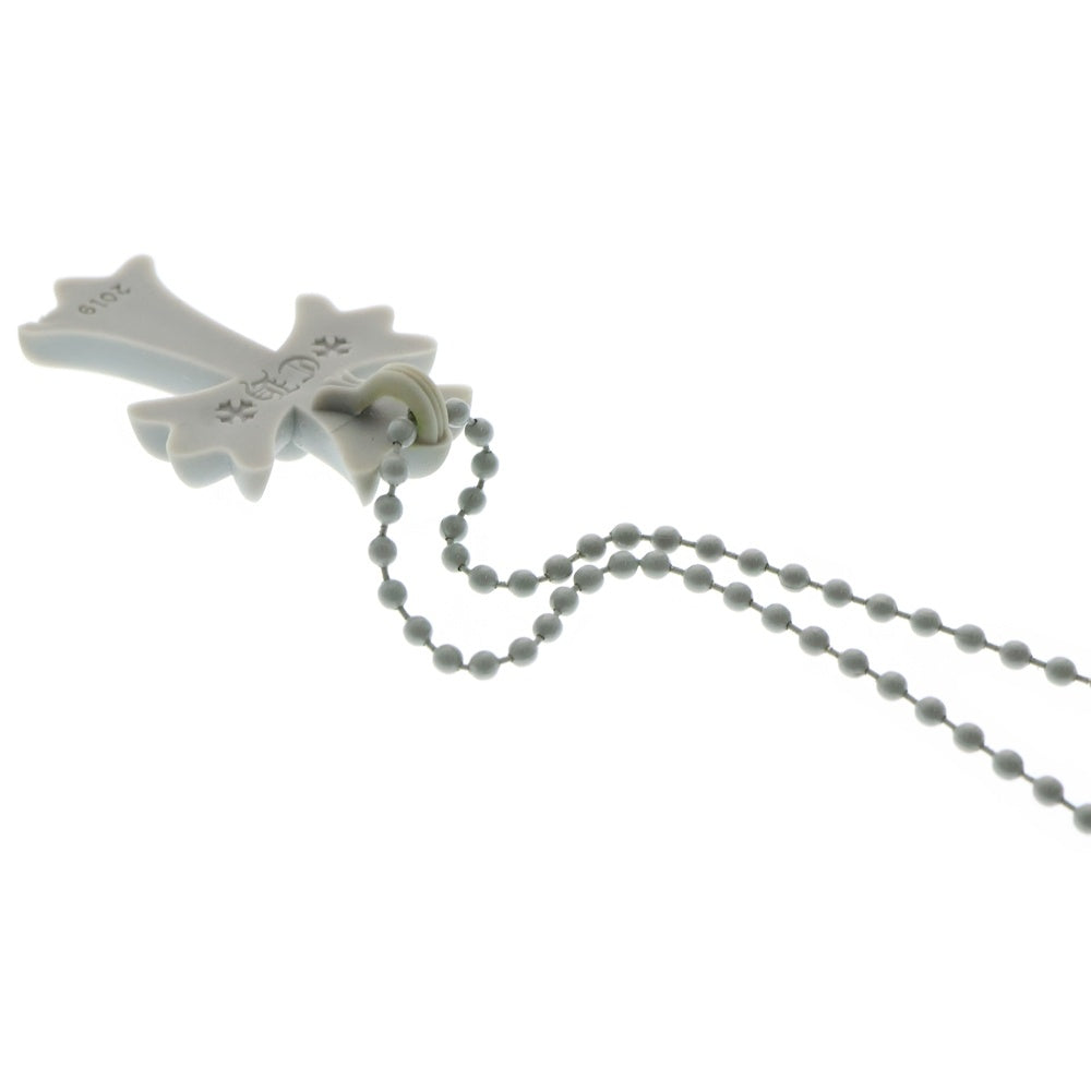 CHROME HEARTS(クロムハーツ) RUBBER CH CRS SML スモールCHクロス ラバーネックレス シリコン グレー BCA306