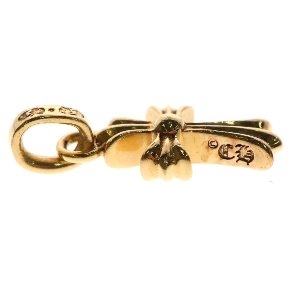 CHROME HEARTS(クロムハーツ) 22K CRS BBYFAT P/DIA ベイビーファットクロス PAVEダイヤ ペンダントトップ ゴールド BCA035