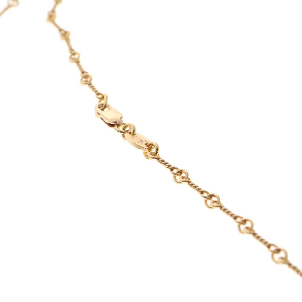 CHROME HEARTS(クロムハーツ) 22K NECKCHAIN T18 ツイストチェーンネックレス 18inch ゴールド BCA014