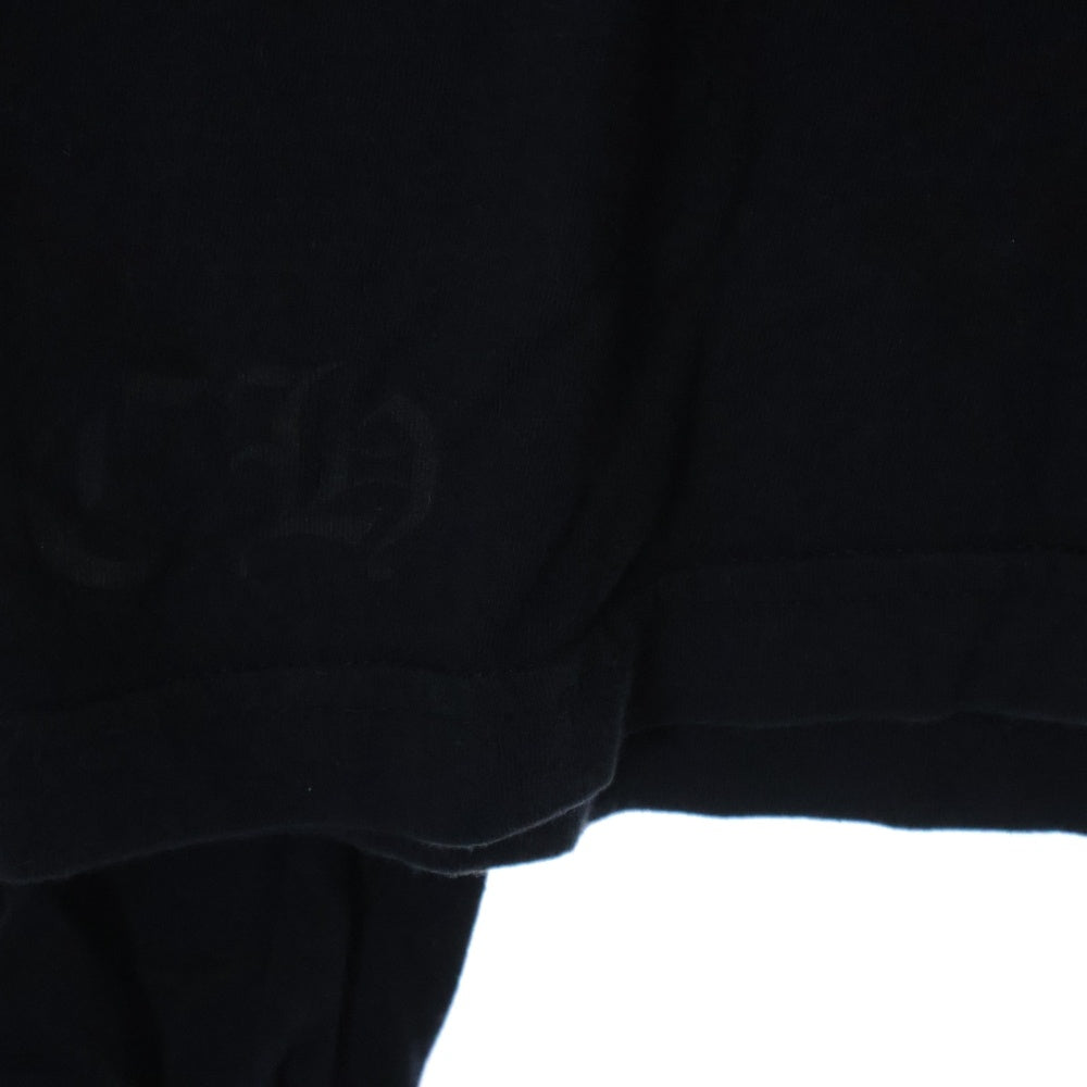 CHROME HEARTS(クロムハーツ) CH Plus Arm Logo L/S Tee CHプラスアーム プリント ロングスリーブ 長袖Tシャツ カットソー ブラック