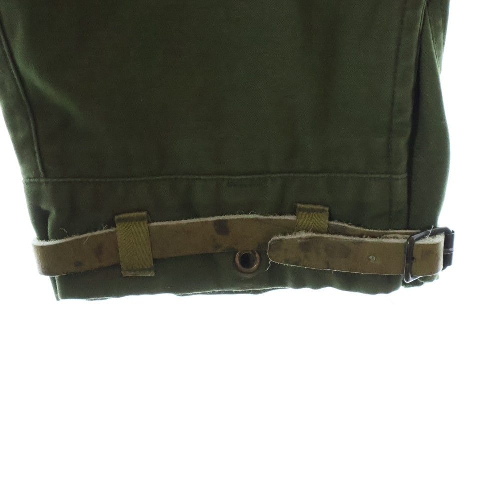 VINTAGE(ヴィンテージ) SWEDISH ARMY C48 CARGO PANTS スウェーデン軍 マルチポケット ミリタリー カーゴパンツ カーキ