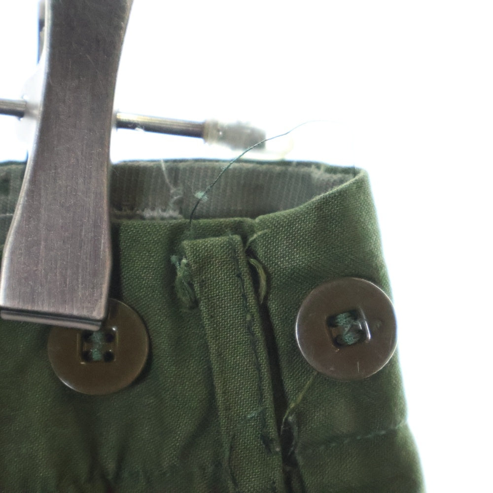 VINTAGE(ヴィンテージ) SWEDISH ARMY C48 CARGO PANTS スウェーデン軍 マルチポケット ミリタリー カーゴパンツ カーキ