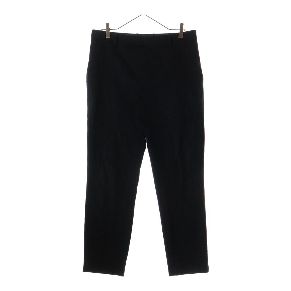 CELINE(セリーヌ) ジップフライ ウール ストレート スリム ロングパンツ スラックス トラウザー ブラック 21ZZ0120D