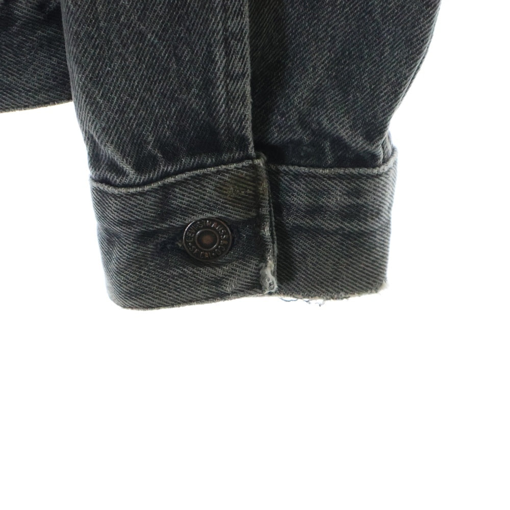 Levi's(リーバイス) 80S VINTAGE ヴィンテージ 先染め ボタン裏刻印 527 デニム トラッカー ジャケット グレー 70506 0259