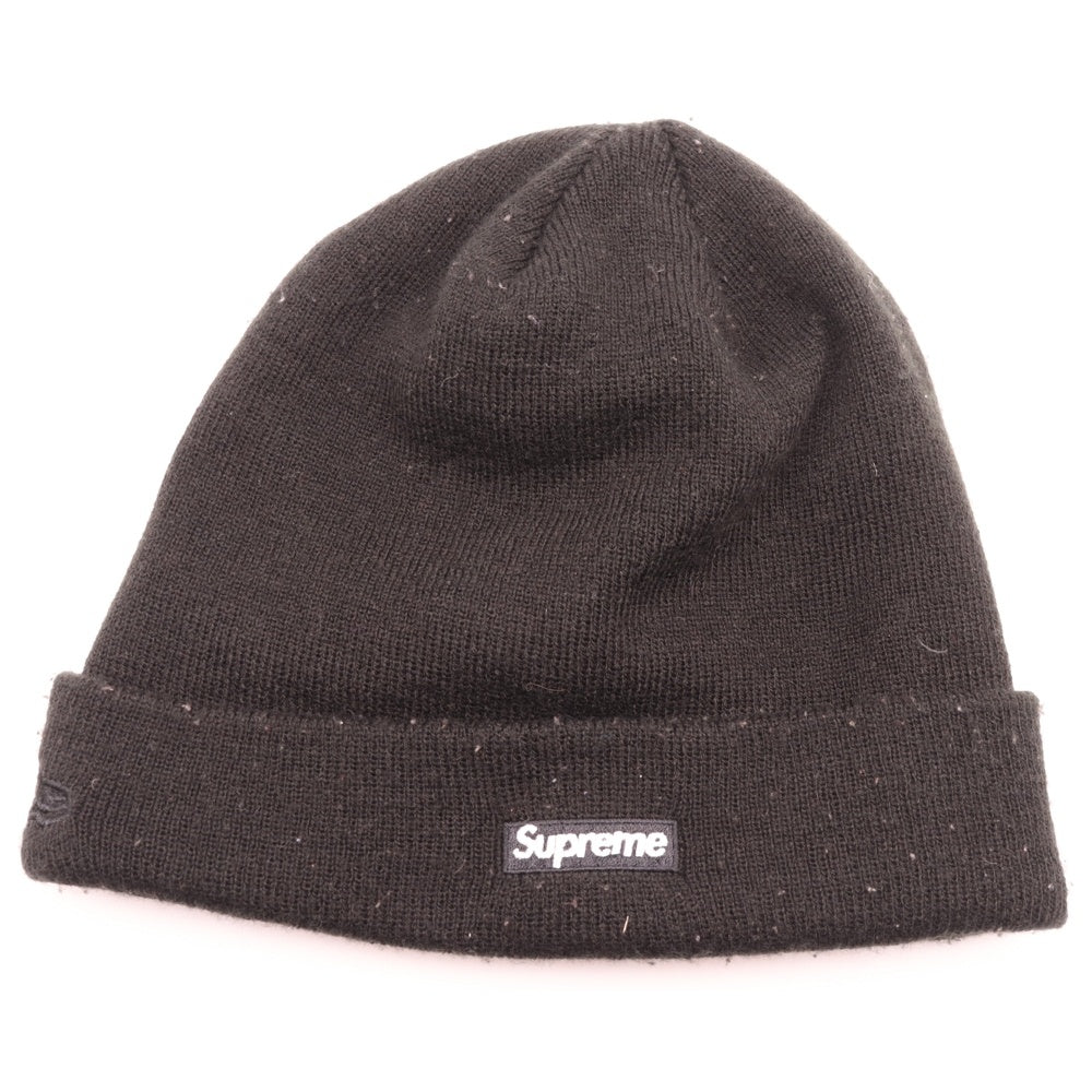 SUPREME(シュプリーム) 20AW ×Yohji Yamamoto × NEW ERA Beanie ヨウジ ヤマモト ニューエラ アクリル ロゴエンブロイダリー ニット キャップ ビーニー 帽子 ブラック