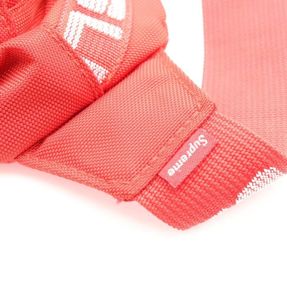 SUPREME(シュプリーム) 18SS Waist Bag ボックスロゴ ベルト ウエスト ポーチ ショルダーバッグ レッド