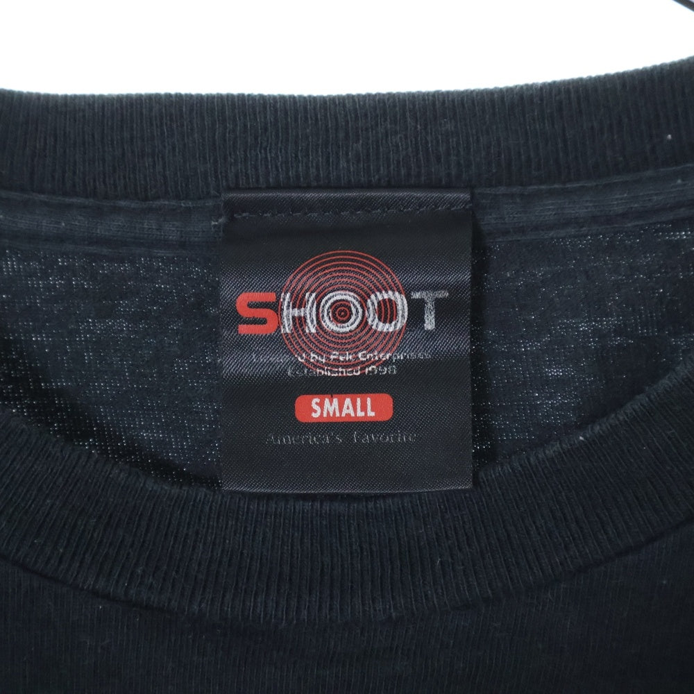 VINTAGE(ヴィンテージ) 00S VINTAGE SLIPKNOT 2002 SHOOT ヴィンテージ スリップノット 両面プリント クルーネック 半袖Tシャツ カットソー ブラック