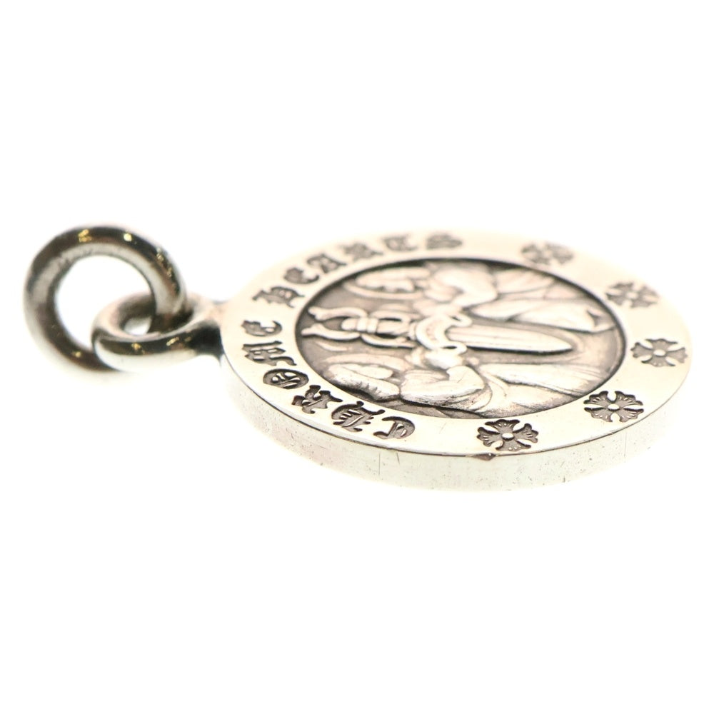 CHROME HEARTS(クロムハーツ) CHRM ANGL MDL V2 エンジェルメダルチャーム ペンダントトップ シルバーBCA229