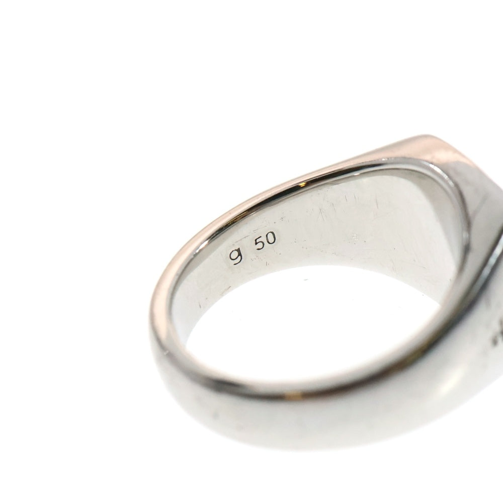 TOMWOOD(トムウッド) Cushion Larvikite Ring クッション ラルビカイト リング シルバー