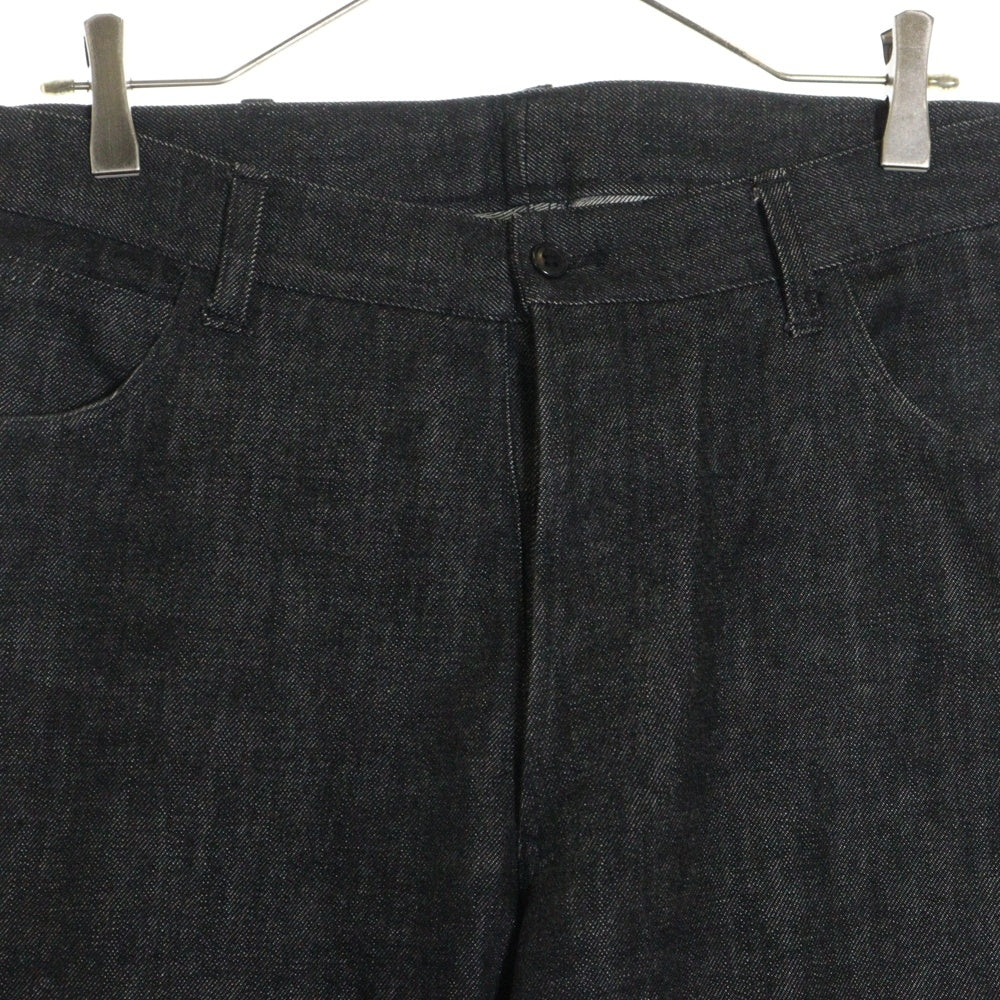 Y's for men(ワイズフォーメン) 赤ラベルタグ コットン ストレート デニムパンツ ブラック MX-P54-958