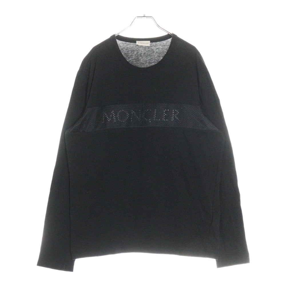 MONCLER(モンクレール) 20AW MAGLIA T-SHIRT マグリア 長袖Tシャツ クルーネックカットソー ブラック G10918D71810