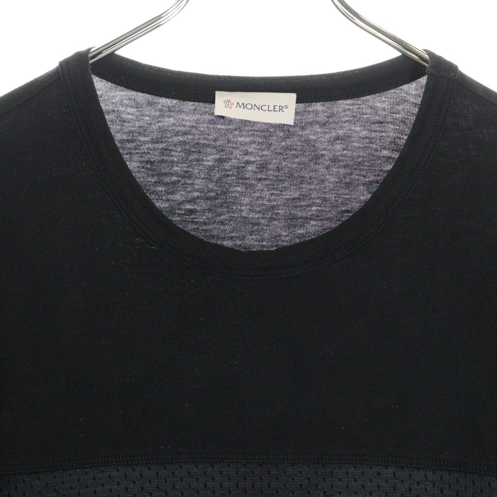 MONCLER(モンクレール) 20AW MAGLIA T-SHIRT マグリア 長袖Tシャツ クルーネックカットソー ブラック G10918D71810