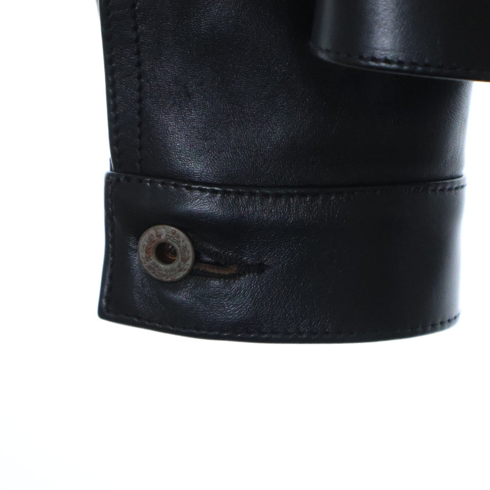 JELADO(ジェラード) 44 LEATHER JACKET ホースハイド大戦モデル レザージャケット 月桂樹ボタン ブラック JP94409