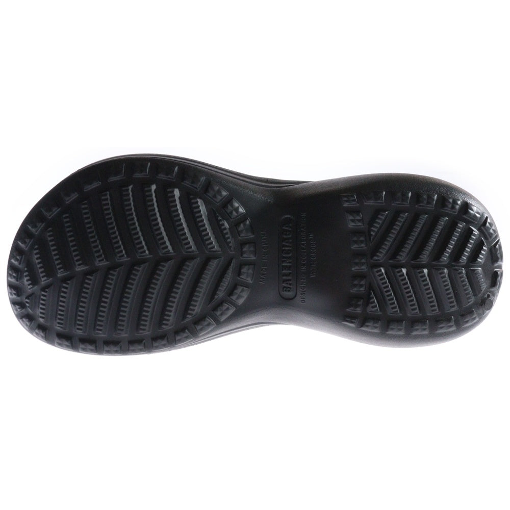 BALENCIAGA(バレンシアガ) × Crocs クロックス ラバー ミュール サンダル ブラック