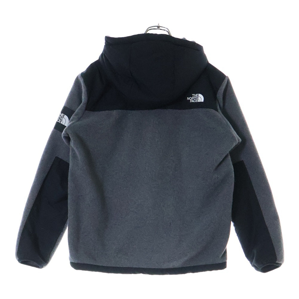 THE NORTH FACE(ザノースフェイス) DENALI HOODIE デナリ ジップアップフーディー フリースジャケット ブラック/グレー NA71832