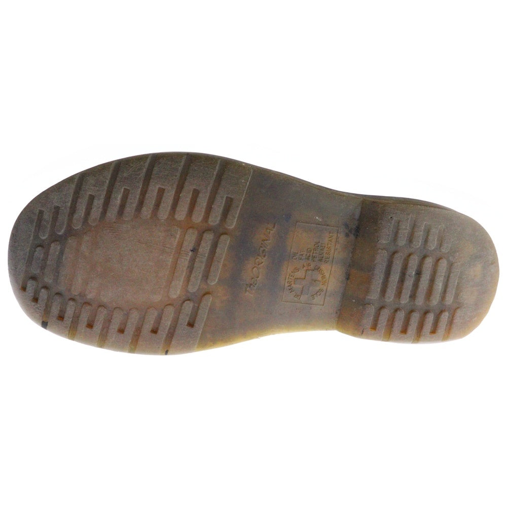 Dr.Martens(ドクターマーチン) 3ホール イエローステッチ レザードレスシューズ レディース ブラック 1461