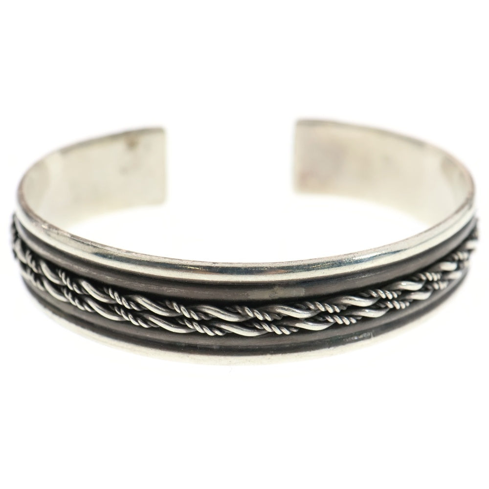 Velvet Lounge(ヴェルヴェットラウンジ) TWIST CHAIN BANGLE ツイスト チェーン バングル シルバー