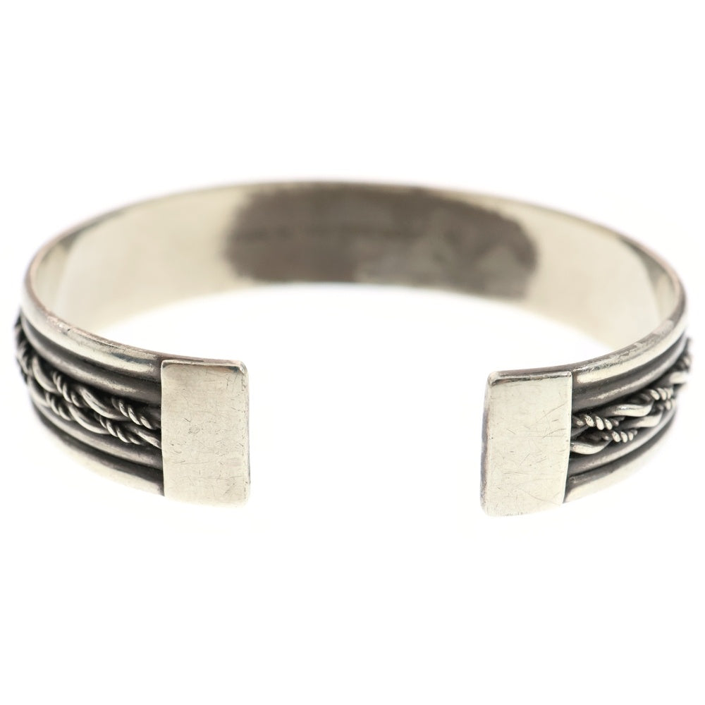 Velvet Lounge(ヴェルヴェットラウンジ) TWIST CHAIN BANGLE ツイスト チェーン バングル シルバー