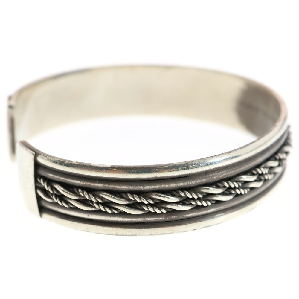 Velvet Lounge(ヴェルヴェットラウンジ) TWIST CHAIN BANGLE ツイスト チェーン バングル シルバー