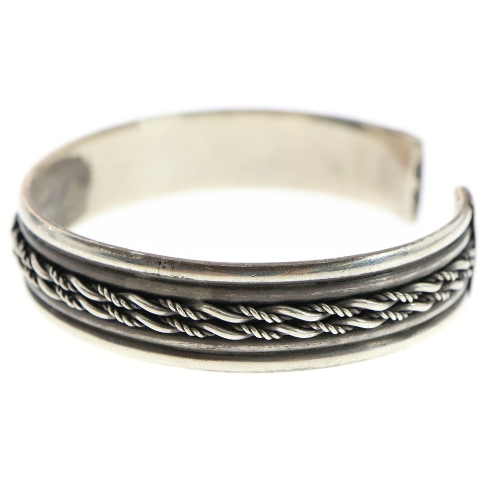 Velvet Lounge(ヴェルヴェットラウンジ) TWIST CHAIN BANGLE ツイスト チェーン バングル シルバー
