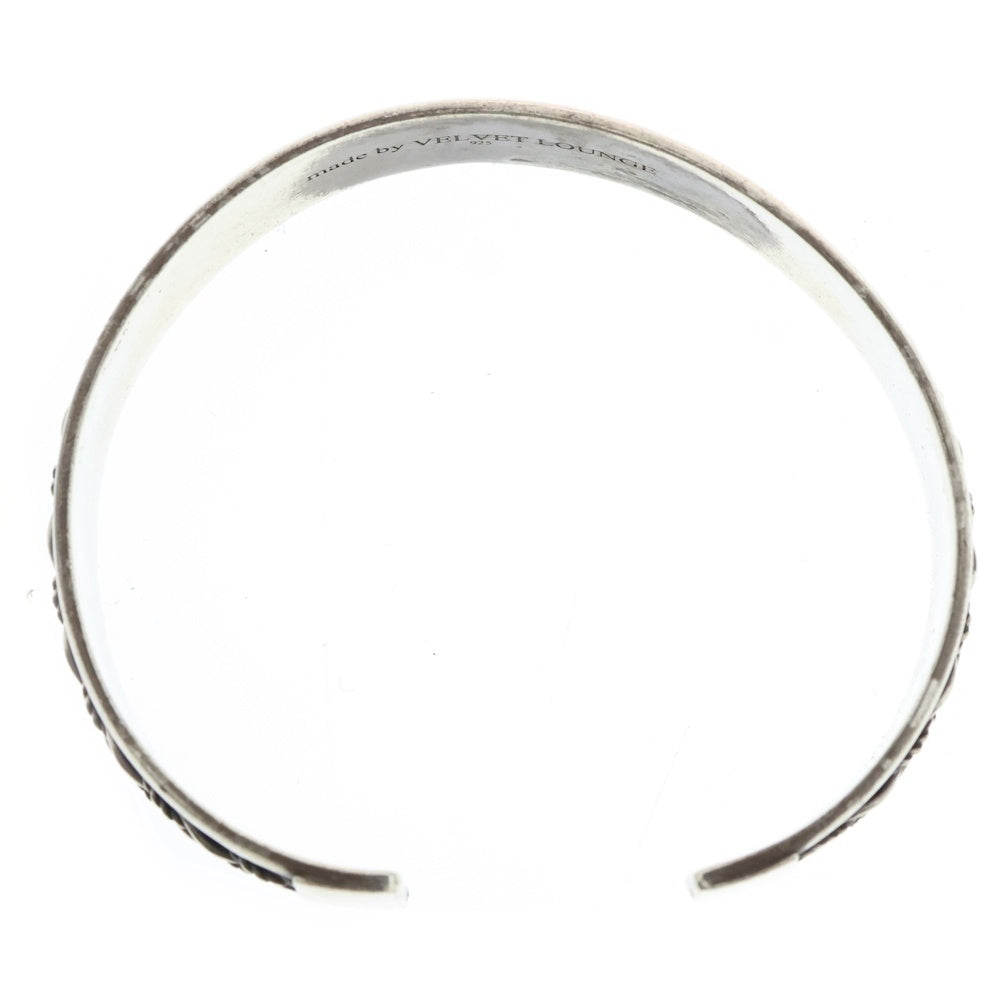 Velvet Lounge(ヴェルヴェットラウンジ) TWIST CHAIN BANGLE ツイスト チェーン バングル シルバー