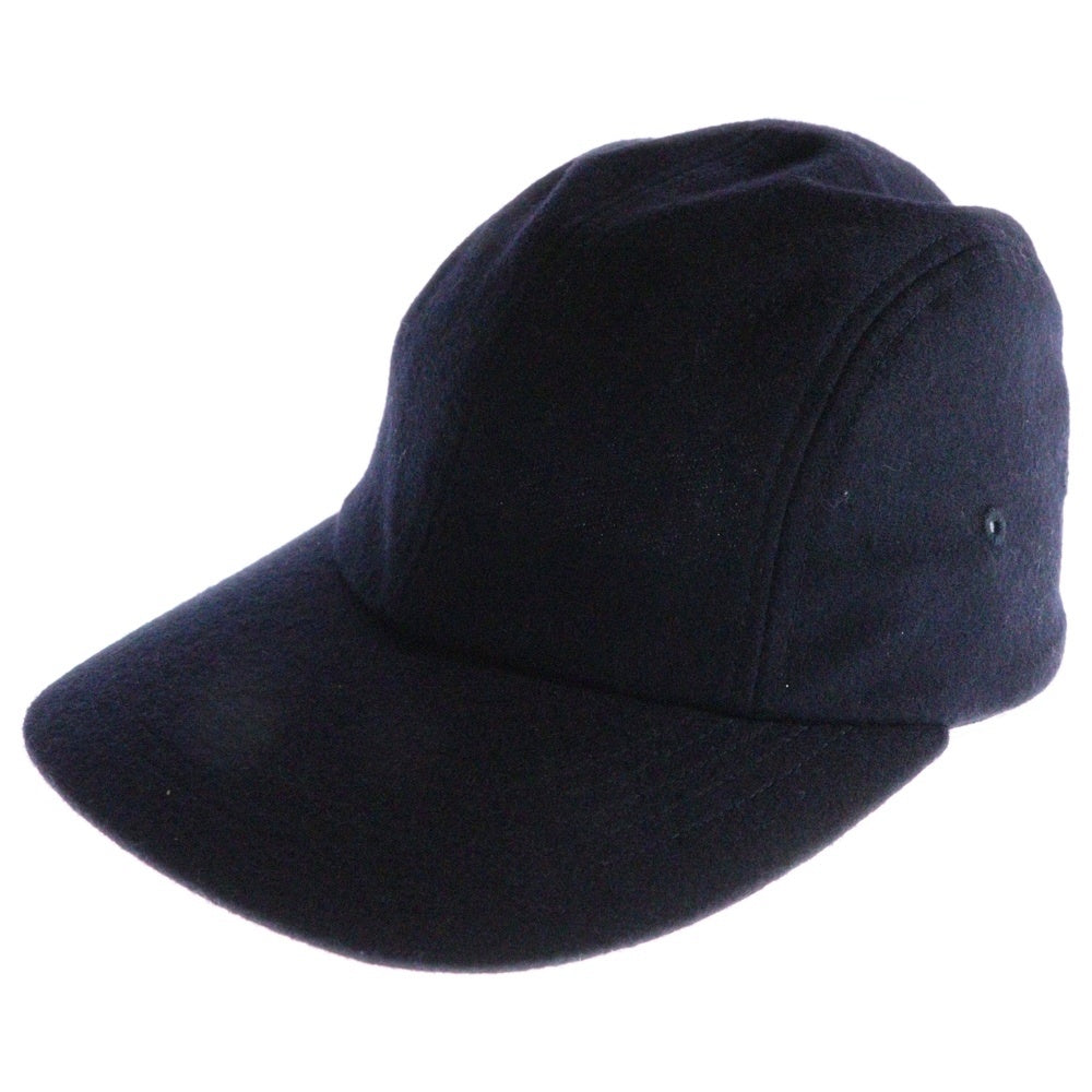 Sans Limite(サンリミット) Flannel 4 Pannel Cap フランネル 4パネル キャップ 帽子 ネイビー W2412003