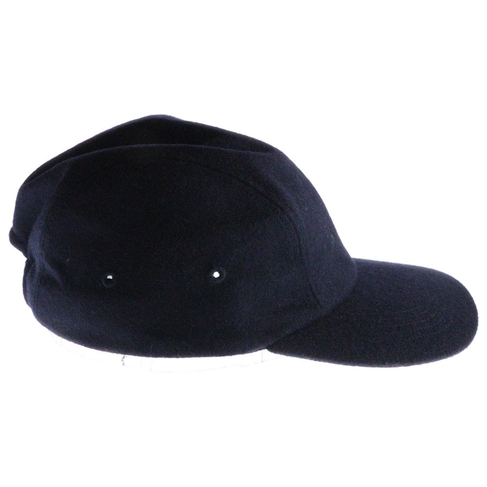 Sans Limite(サンリミット) Flannel 4 Pannel Cap フランネル 4パネル キャップ 帽子 ネイビー W2412003