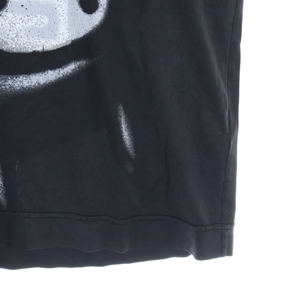GIVENCHY(ジバンシィ) × CHITO チト スプレープリント クルーネック半袖Tシャツ カットソー ブラック BM71873Y6B