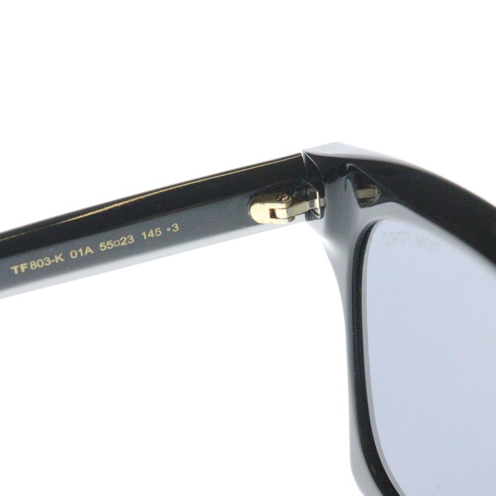 TOM FORD(トムフォード) Tバー ウェリントン サングラス メガネ アイウェア ブラック TF803-K