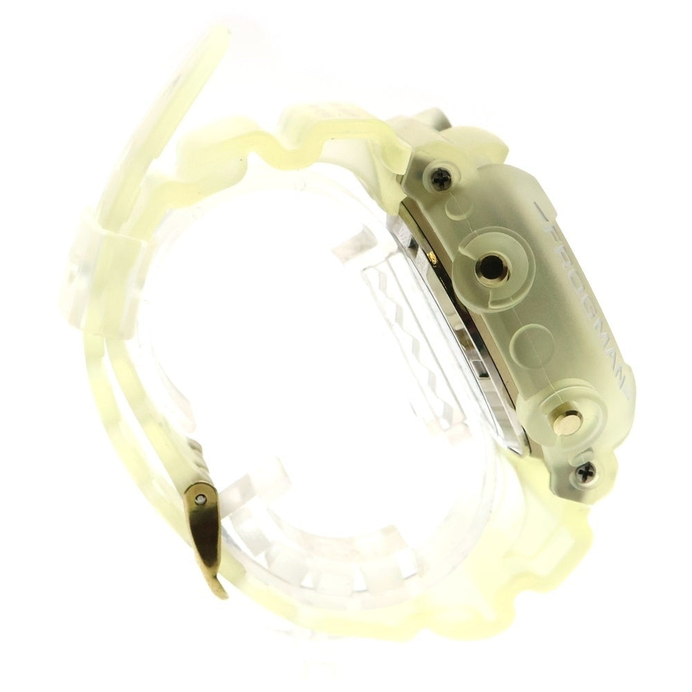 CASIO G-SHOCK(カシオ ジーショック) FROGMAN W.C.C.S. フロッグマン 国際サンゴ礁保護協会 アナデジ 腕時計 クリア/ゴールド DW-8201WC