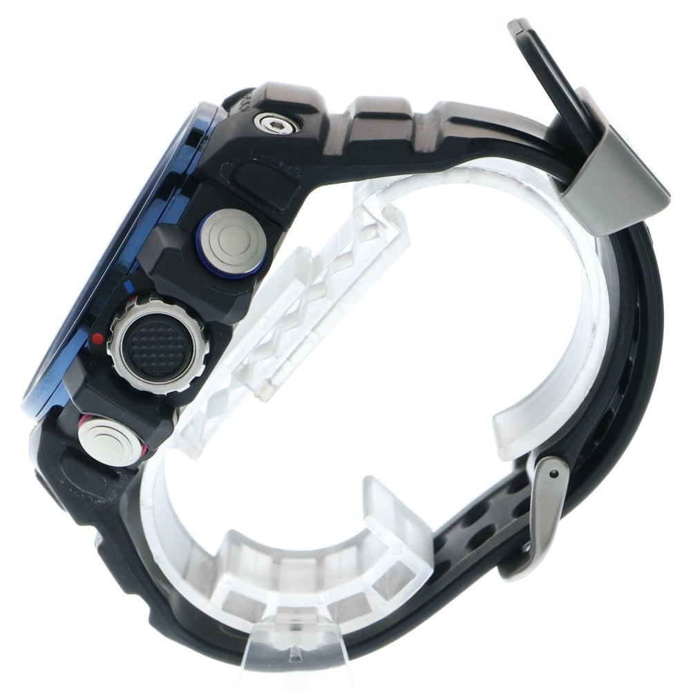 CASIO G-SHOCK(カシオ ジーショック) GULFMASTER ガルフマスター アナデジ 腕時計 ブラック/ブルー GWN-1000B