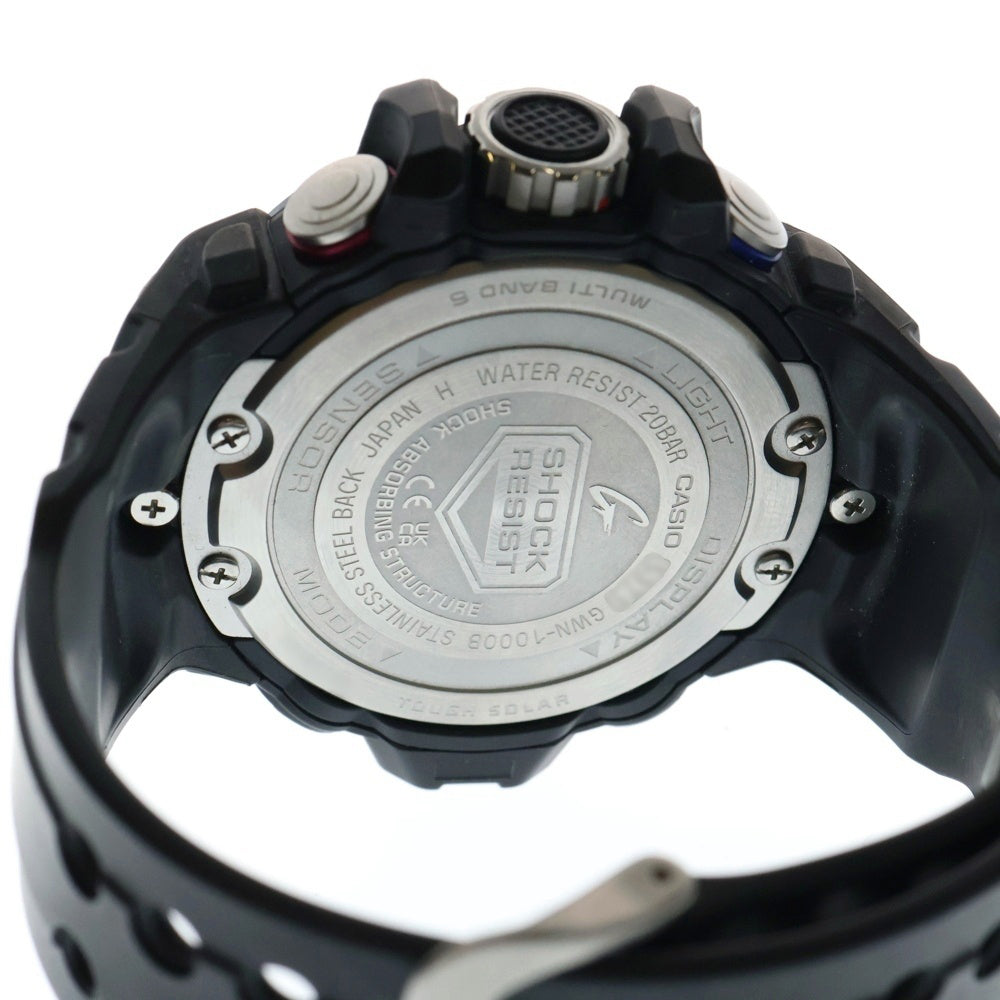 CASIO G-SHOCK(カシオ ジーショック) MUDMASTER マッドマスター ソーラー アナデジ 腕時計 ブラック/カーキ GG-1000