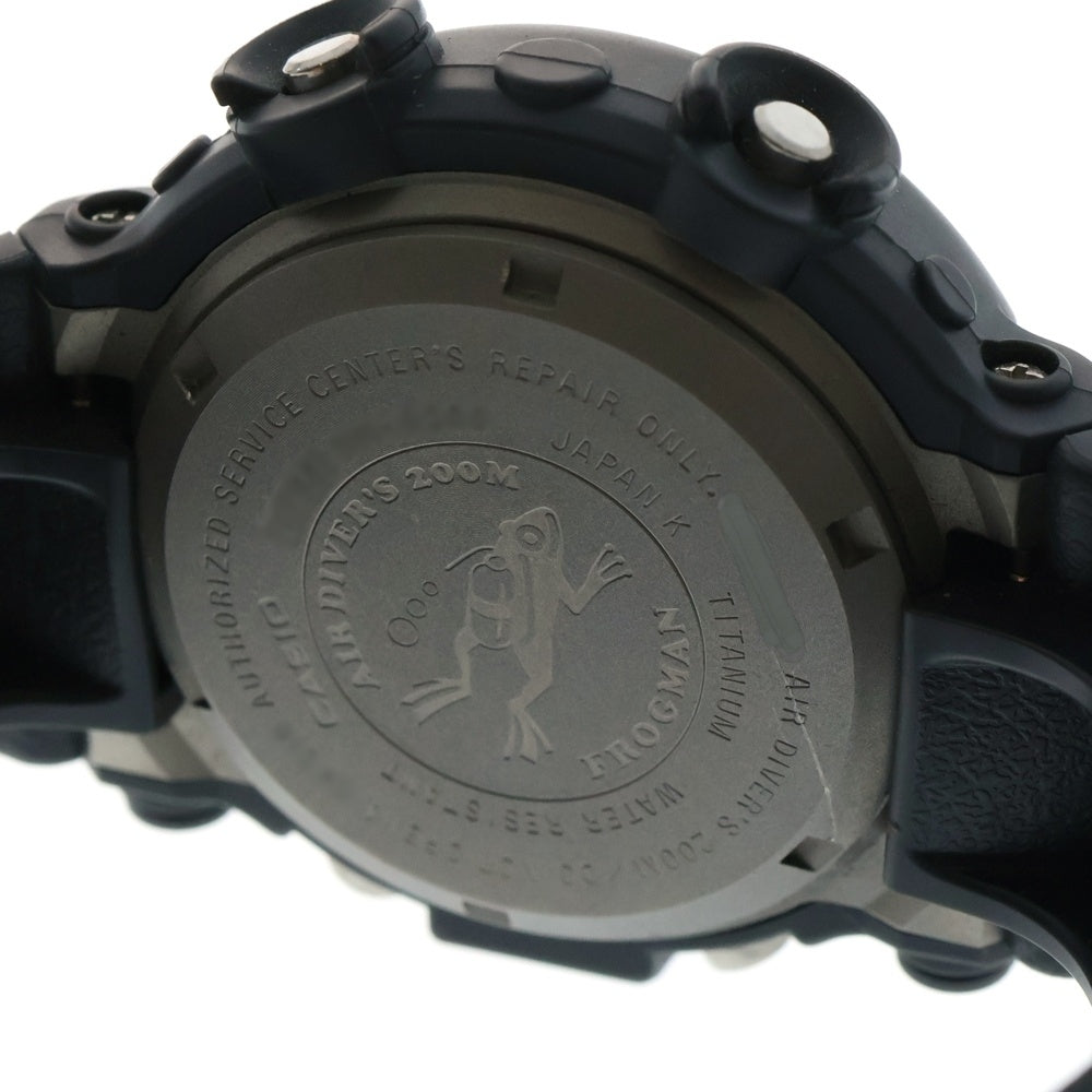 CASIO G-SHOCK(カシオ ジーショック) FROGMAN フロッグマン アナデジ 腕時計 ダークグレー DW-8200