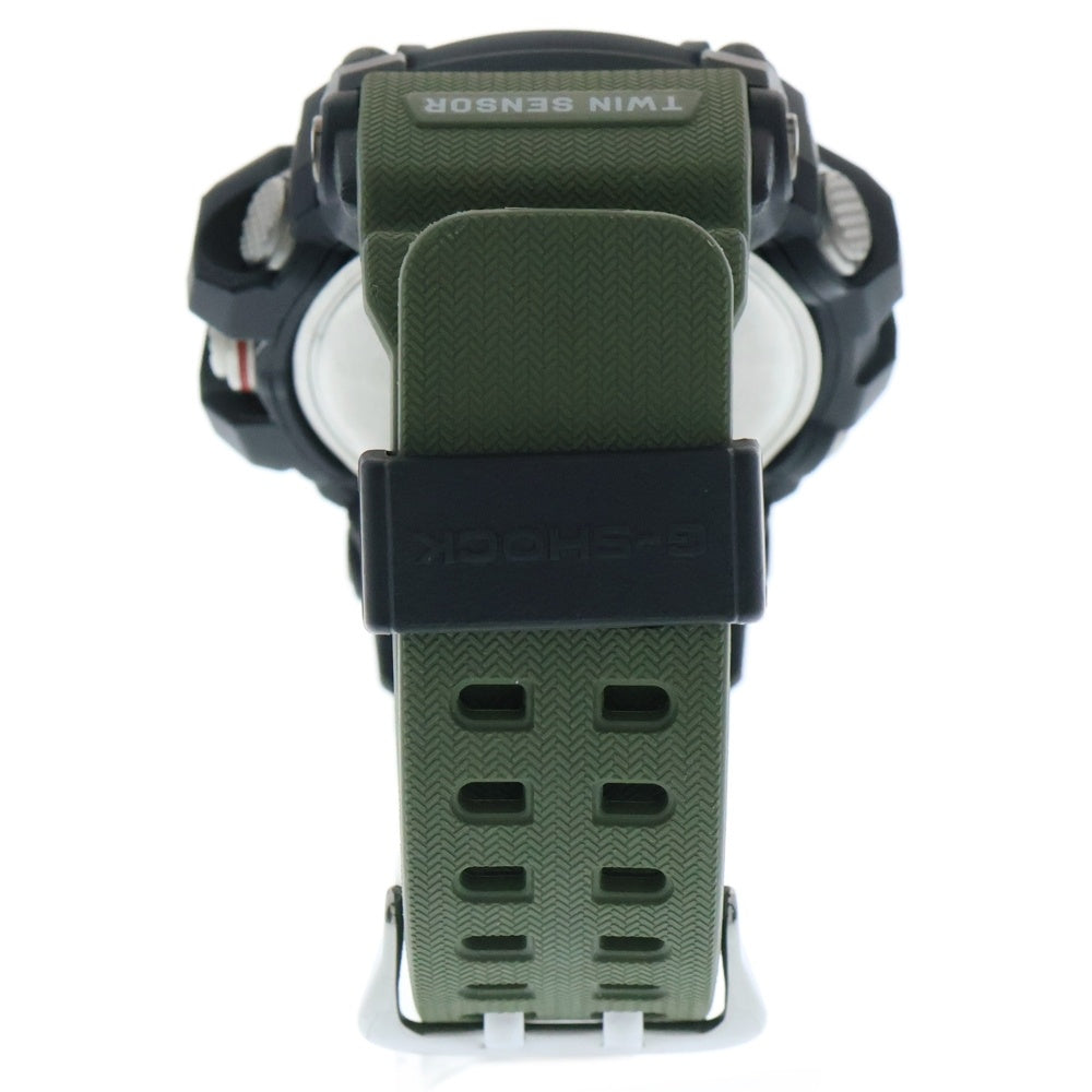 CASIO G-SHOCK(カシオ ジーショック) MUDMASTER マッドマスター ソーラー アナデジ 腕時計 ブラック/カーキ GG-1000