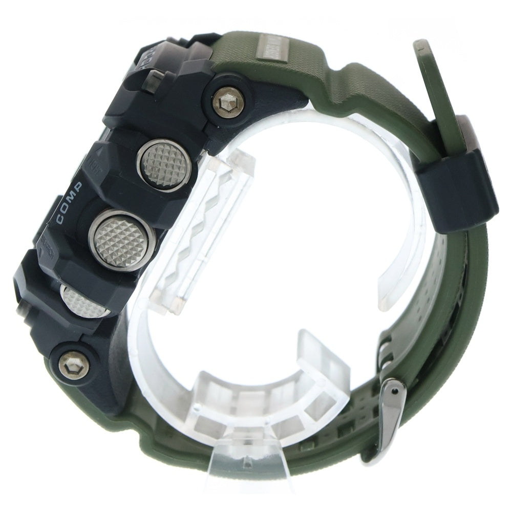 CASIO G-SHOCK(カシオ ジーショック) MUDMASTER マッドマスター ソーラー アナデジ 腕時計 ブラック/カーキ GG-1000